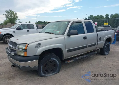 2004 Chevrolet Silverado 1500 Z71 from USA, damaged, VIN 2GCEK19T641386114